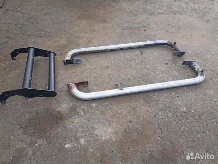 Кенгурятник с порогами Jeep Cherokee XJ