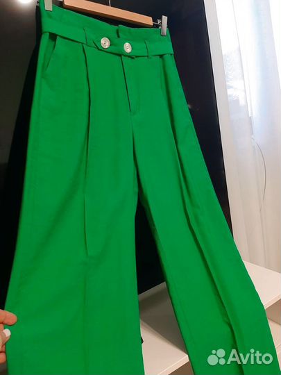 Брюки палаццо женские zara