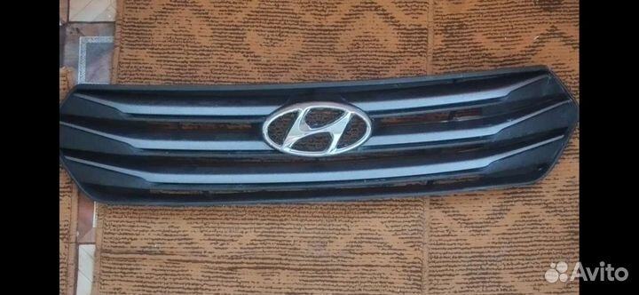 Декоративная решётка радиатора hyundai creta