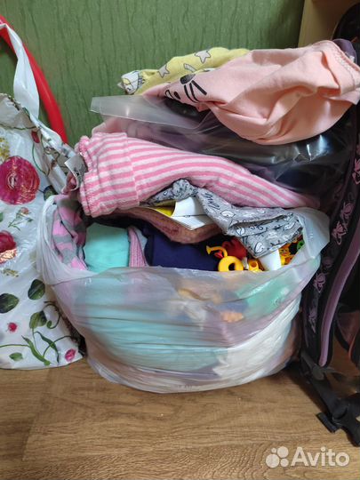 Вещи пакетом на девочку