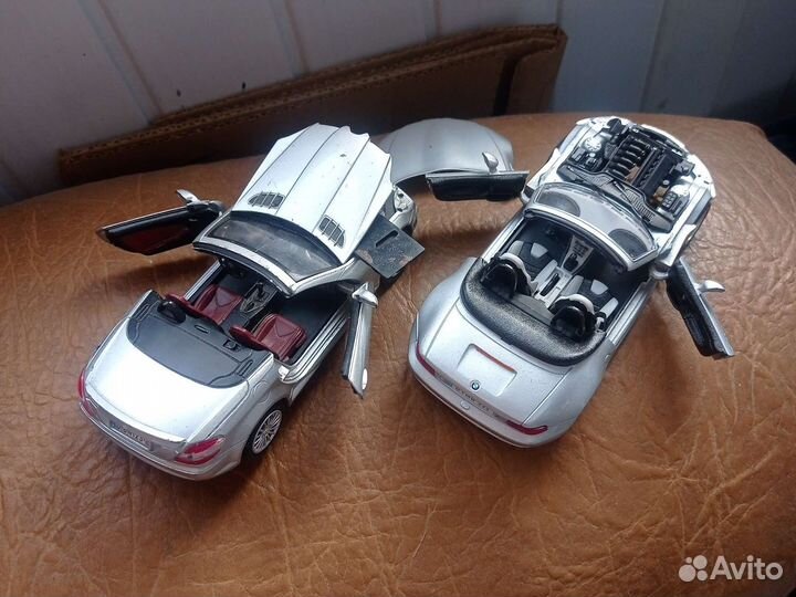 Модели 1:24 Mercedes BMW
