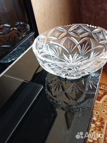 Салатник хрусталь