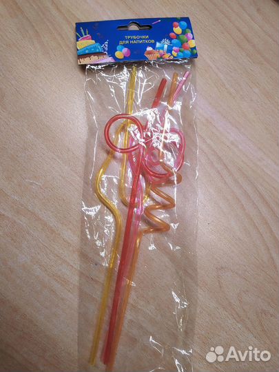 Крейзи трубочки для напитков, новые