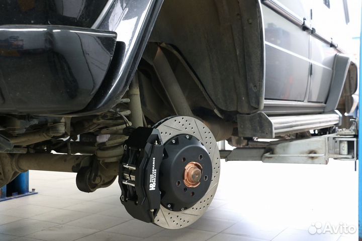 Тормозная система Mercedes G463 380 мм 8pot