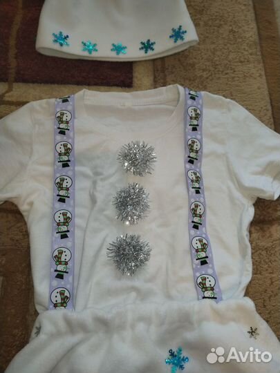 Костюм снеговика