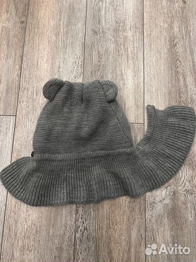 Шапка шлем зимняя