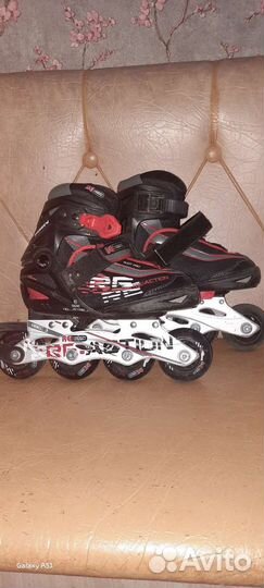 Роликовые коньки детские раздвижные 26-31