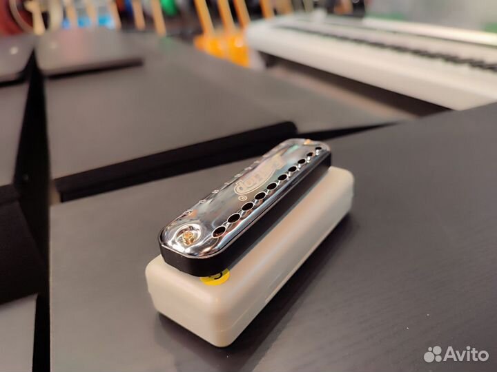 Губная гармошка easttop t10-1 c black comb