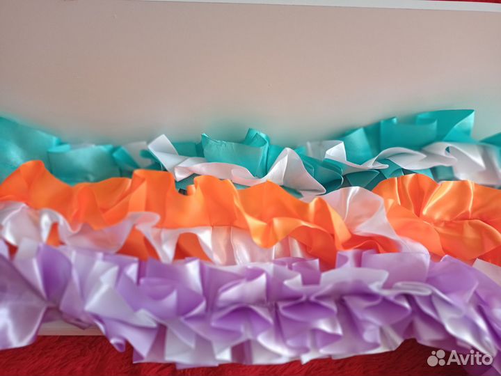 Ленты на машину свадебные