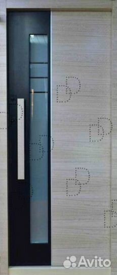 Уличная металлическая дверь с терморазрывом