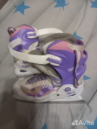 Коньки детские раздвижные