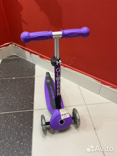 Самокат globber junior foldable lights