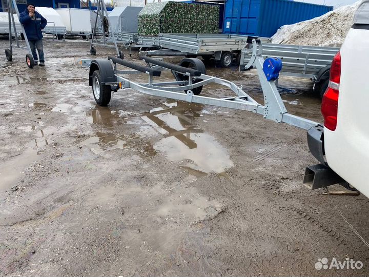 Оцинкованный лодочный прицеп. Запчасти