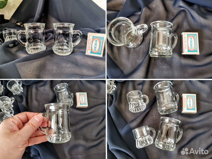Пивные кружки. От 25 мл. Стекло, керамика. От