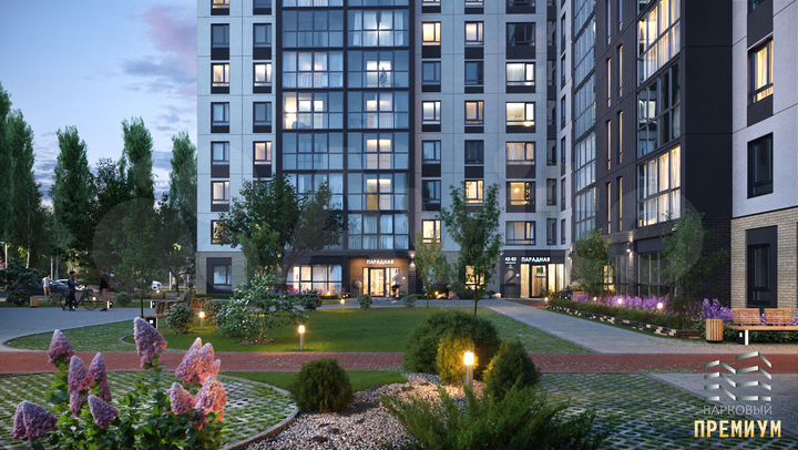 2-к. квартира, 64,7 м², 10/10 эт.