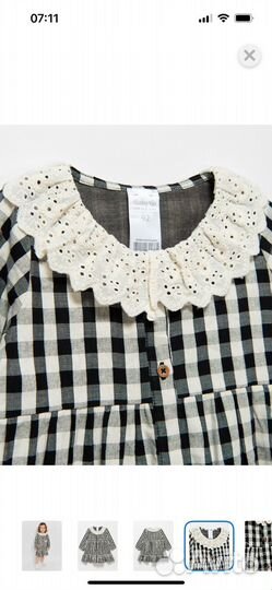 Платье на девочку 92