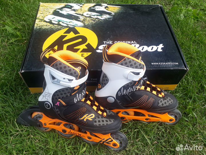Роликовые коньки К-2 + защита