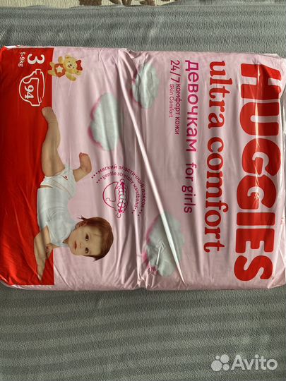 Подгузники huggies ultra comfort