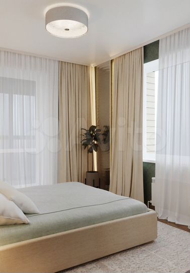 3-к. квартира, 96,4 м², 5/10 эт.