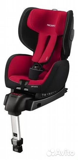 Автокресло 1 Recaro OptiaFix Racing Red идеальное