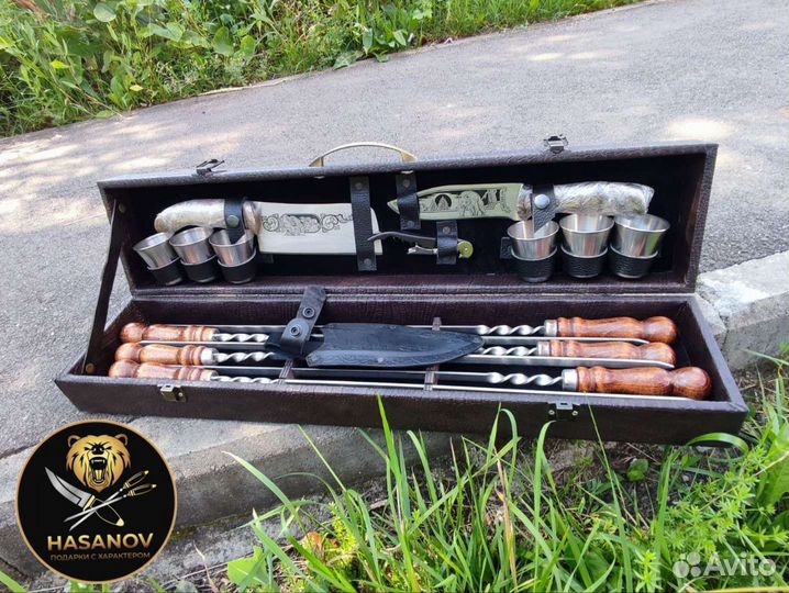 Шашлычный подарочный набор