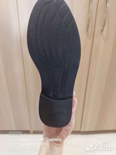 Туфли кожаные школьные Котофей 35 р-р