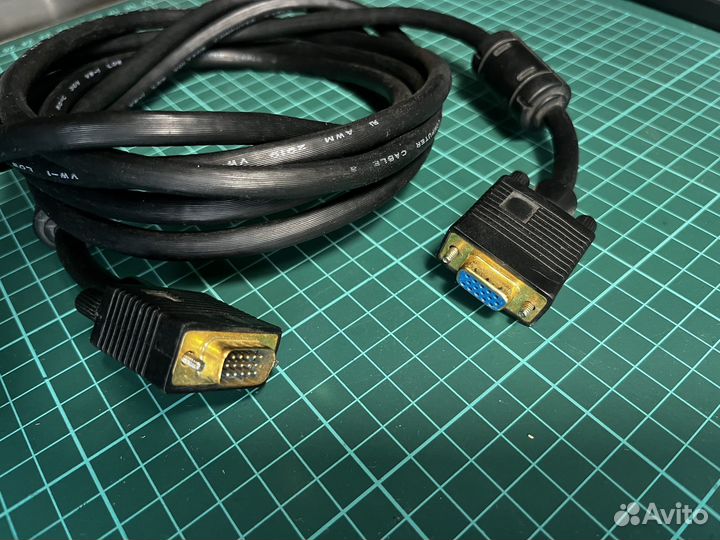 Кабель удлиннитель vga 3м