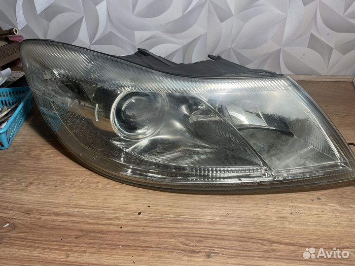 Фара octavia a5 fl