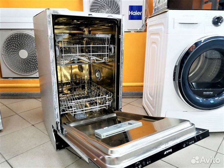 Посудомоечная машина узкая бу Smeg. Гарантия