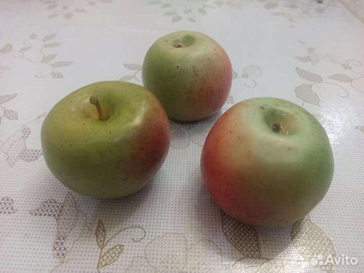 Яблоки искусственные декоративные