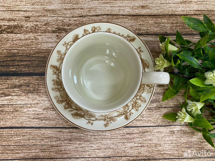 Чашка с блюдцем 