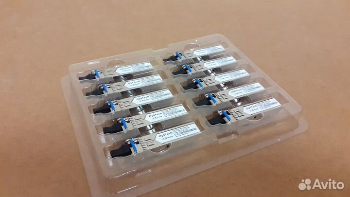 SFP модуль WDM 1,25 Gb/s, ddmi, 3 км, 1310 нм