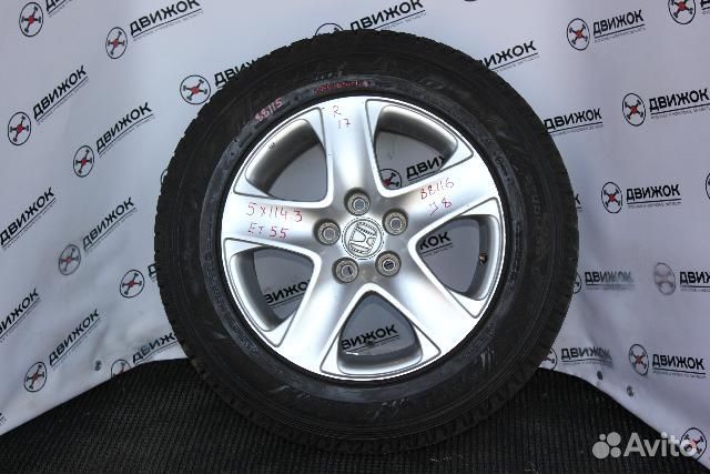 Диск honda R17/8/55/5*120/литой контрактный