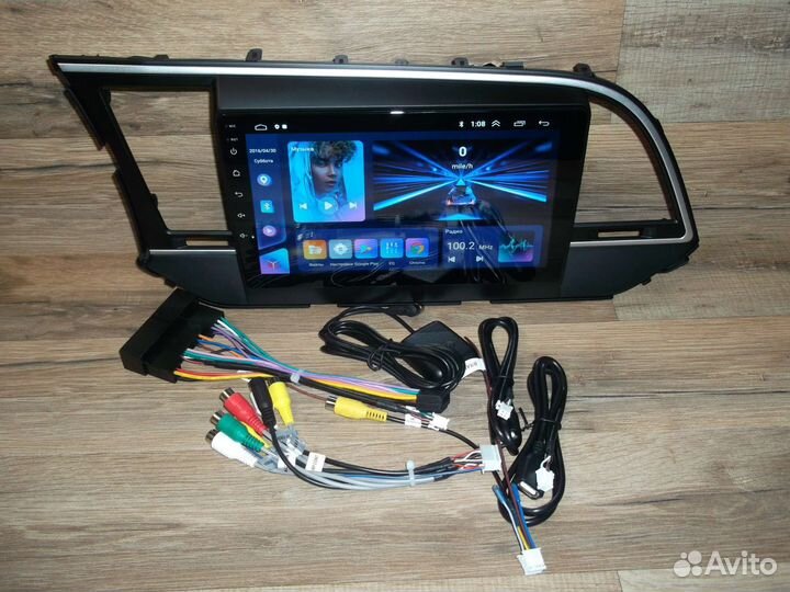Магнитола Hyundai Elantra Android 2016-2018 GPS