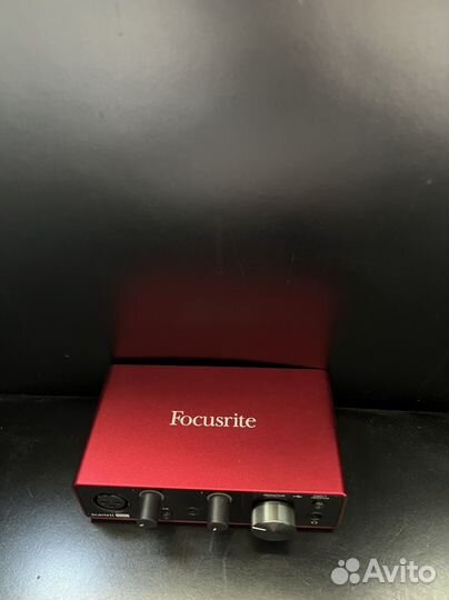 Звуковая карта Focusrite Scarlett Solo 3rd Gen