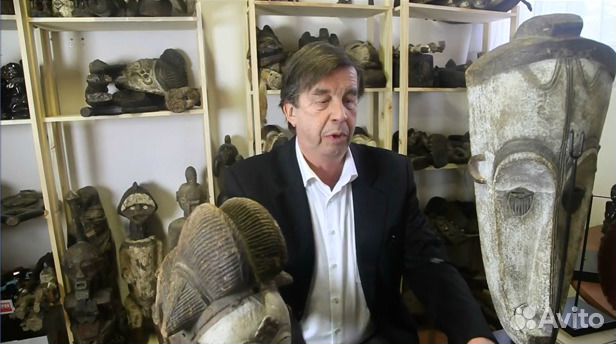 Африканская маска Fang Ngil Cameroon