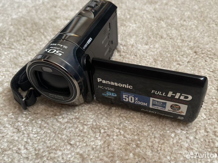 Видеокамера panasonic hc v500