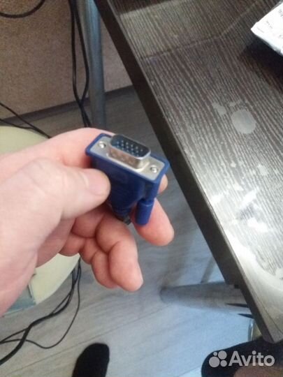 Питающий провод, патч корд, USB Type-B, VGA