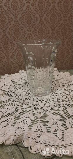 Ваза для цветов стекло СССР