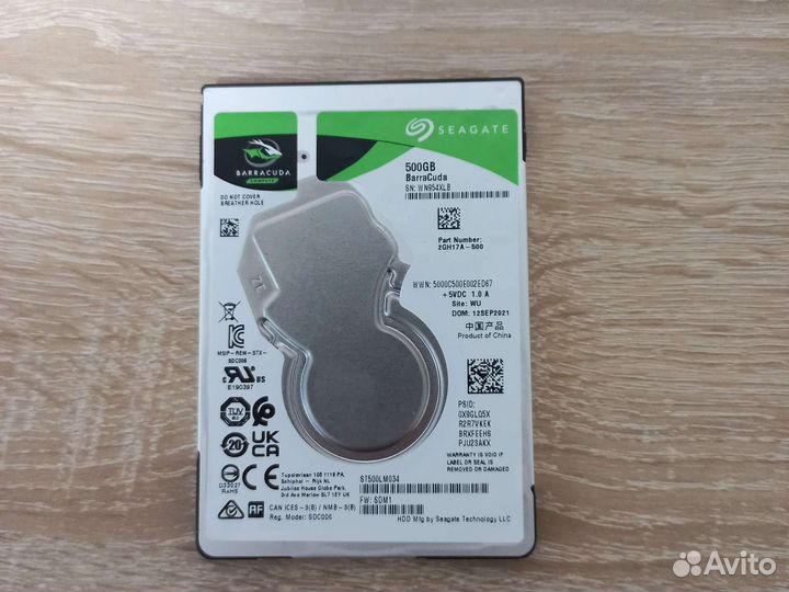 Жесткий диск 500 гб 2.5 Seagate