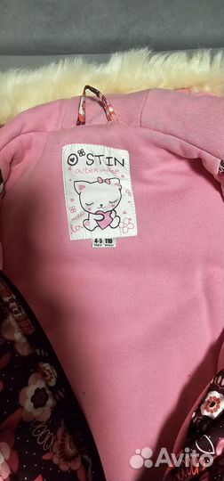 Зимняя куртка для девочки 110
