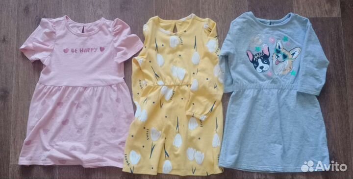 Детские вещи пакетом для девочки 104