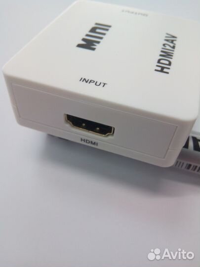 Переходник (конвертер) hdmi-RCA