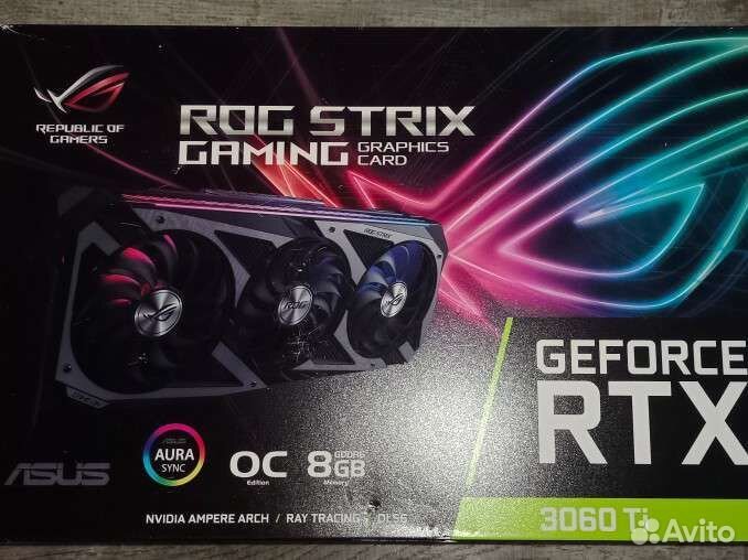 Видеокарта rtx 3060ti