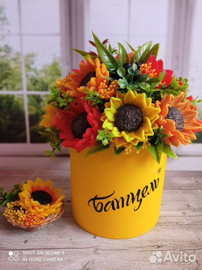 Букет из мыла ручной работы