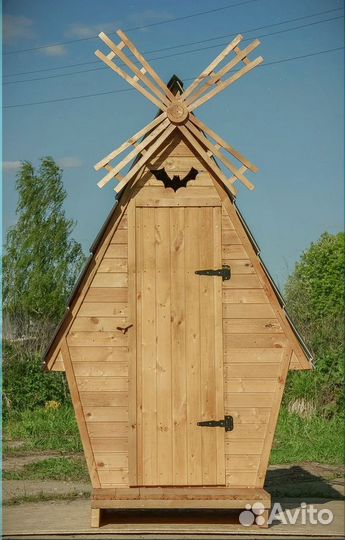 Дачный туалет деревянный Щ626