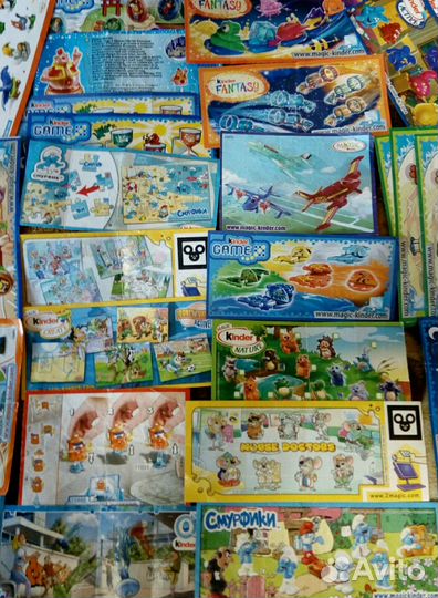 Коллекции вкладышей