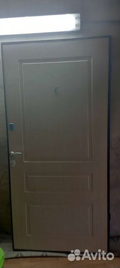 Дверь входная металлическая от застройщика