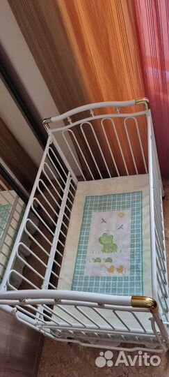 Детская кровать с люлькой
