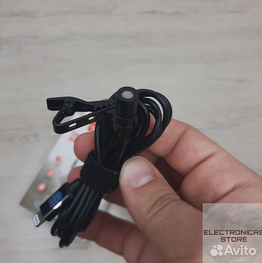 Петличный Микрофон для Айфона Lightning Гарантия